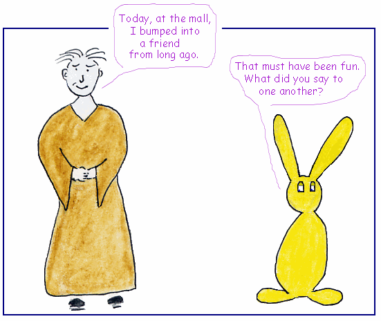 Brother Theophyle meets a friend