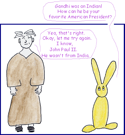 Brother Theophyle and Rabbit
