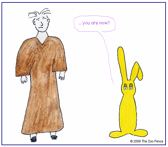 Theo and Rabbit discuss life after death